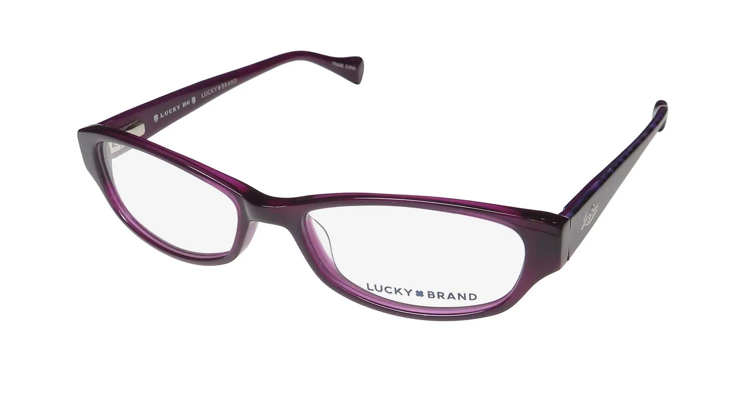 Lucky Brand Pretend purple Eyeglasses Purple 49mm