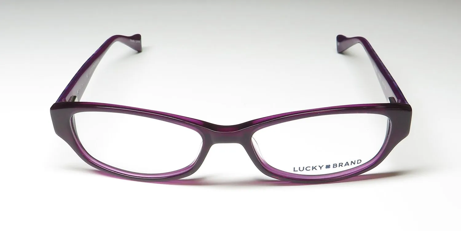 Lucky Brand Pretend purple Eyeglasses Purple 49mm 3