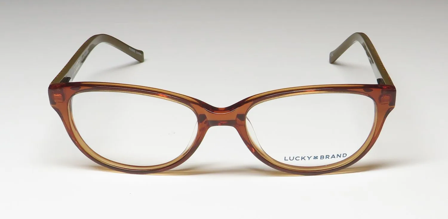 Lucky Brand D701 brown Eyeglasses Brown 49mm 3