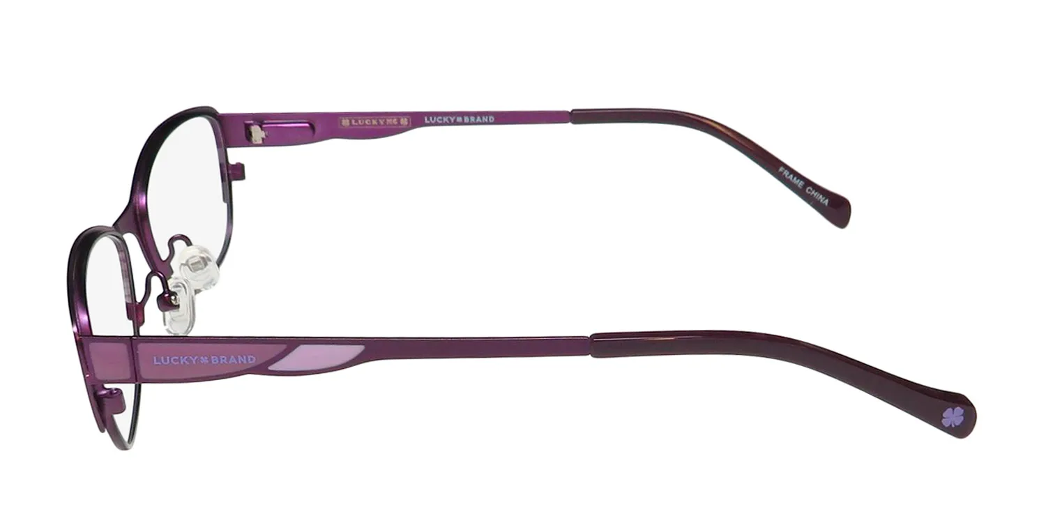 Lucky Brand D704 purple Eyeglasses Purple 47mm 4