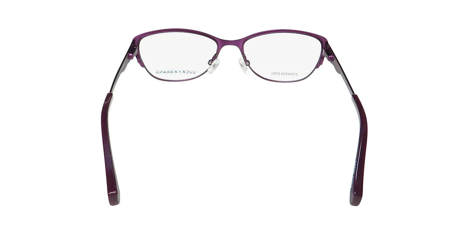 Lucky Brand D704 purple Eyeglasses Purple 47mm 5