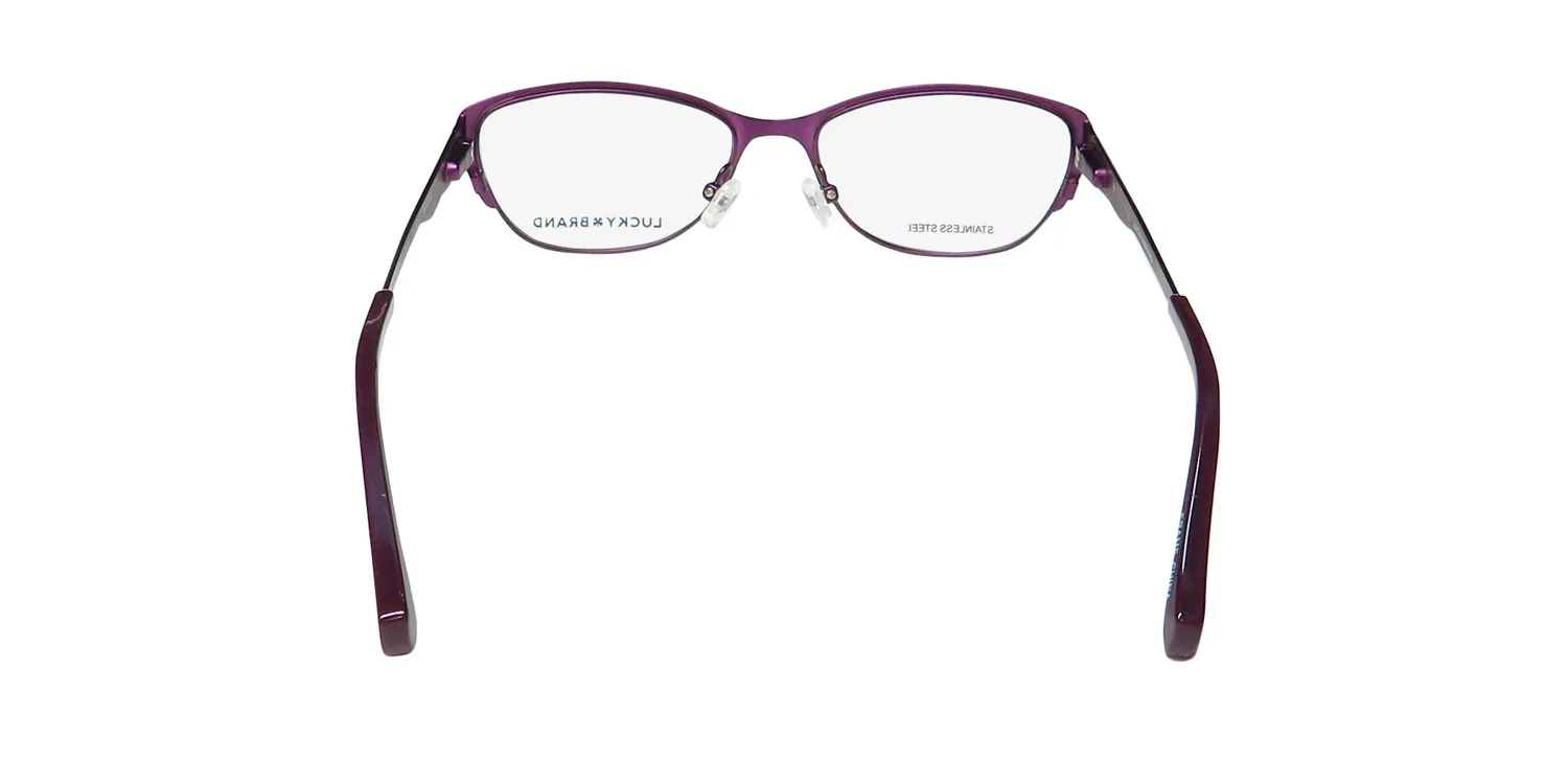 Lucky Brand D704 purple Eyeglasses Purple 50mm 5