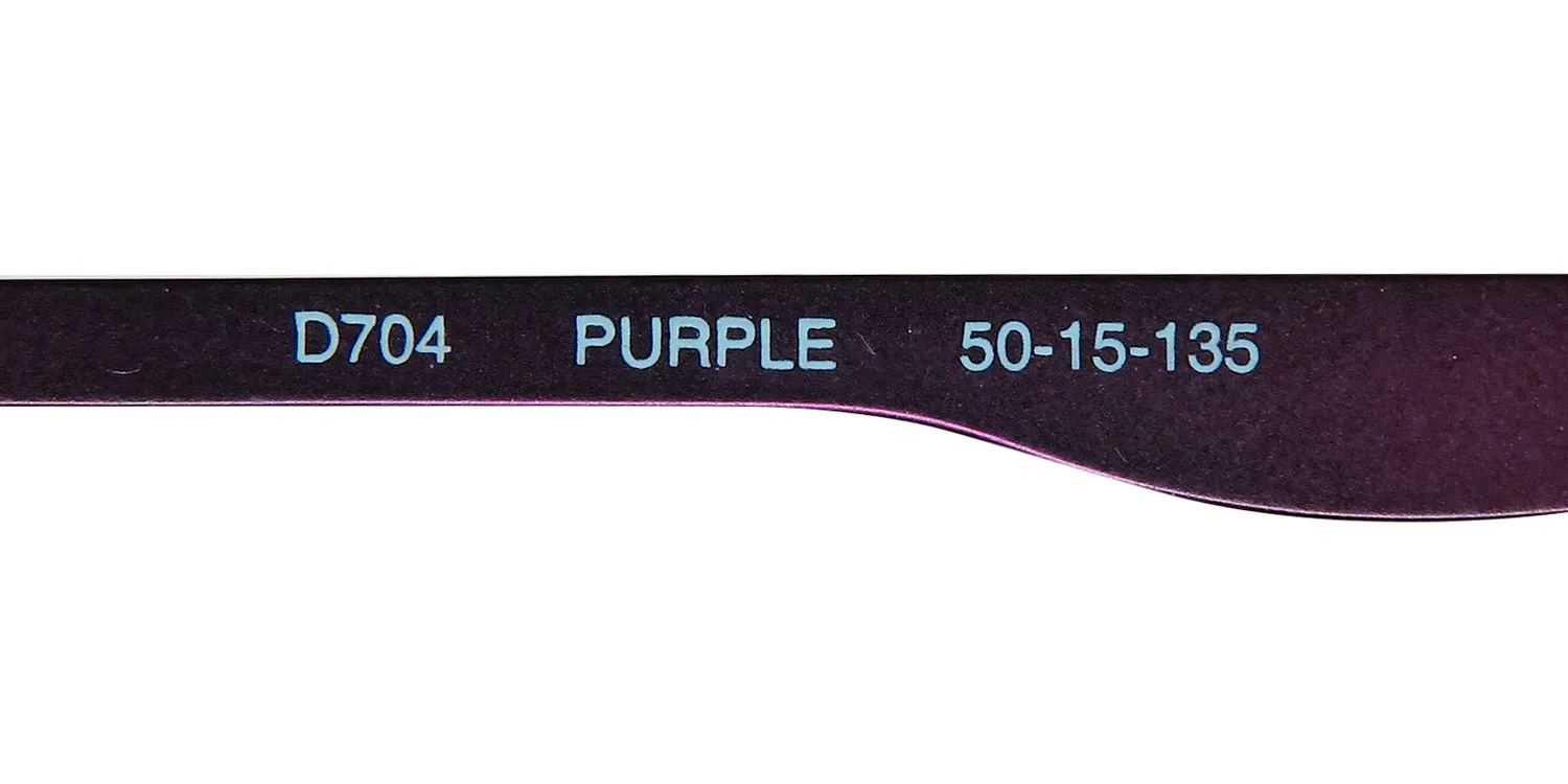 Lucky Brand D704 purple Eyeglasses Purple 50mm 8