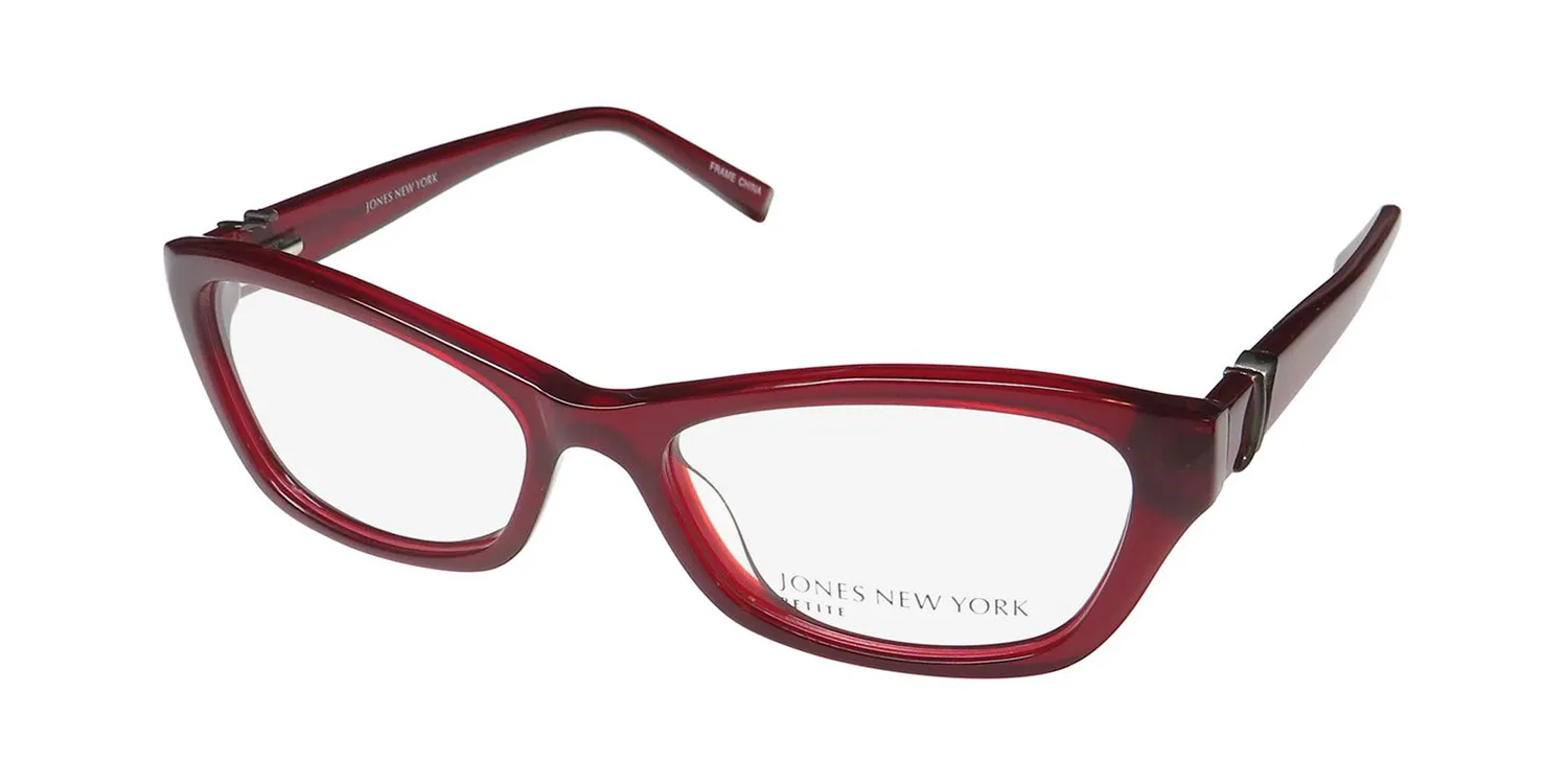 Jones New York J226 Petite burgundy Eyeglasses Burgundy 50mm