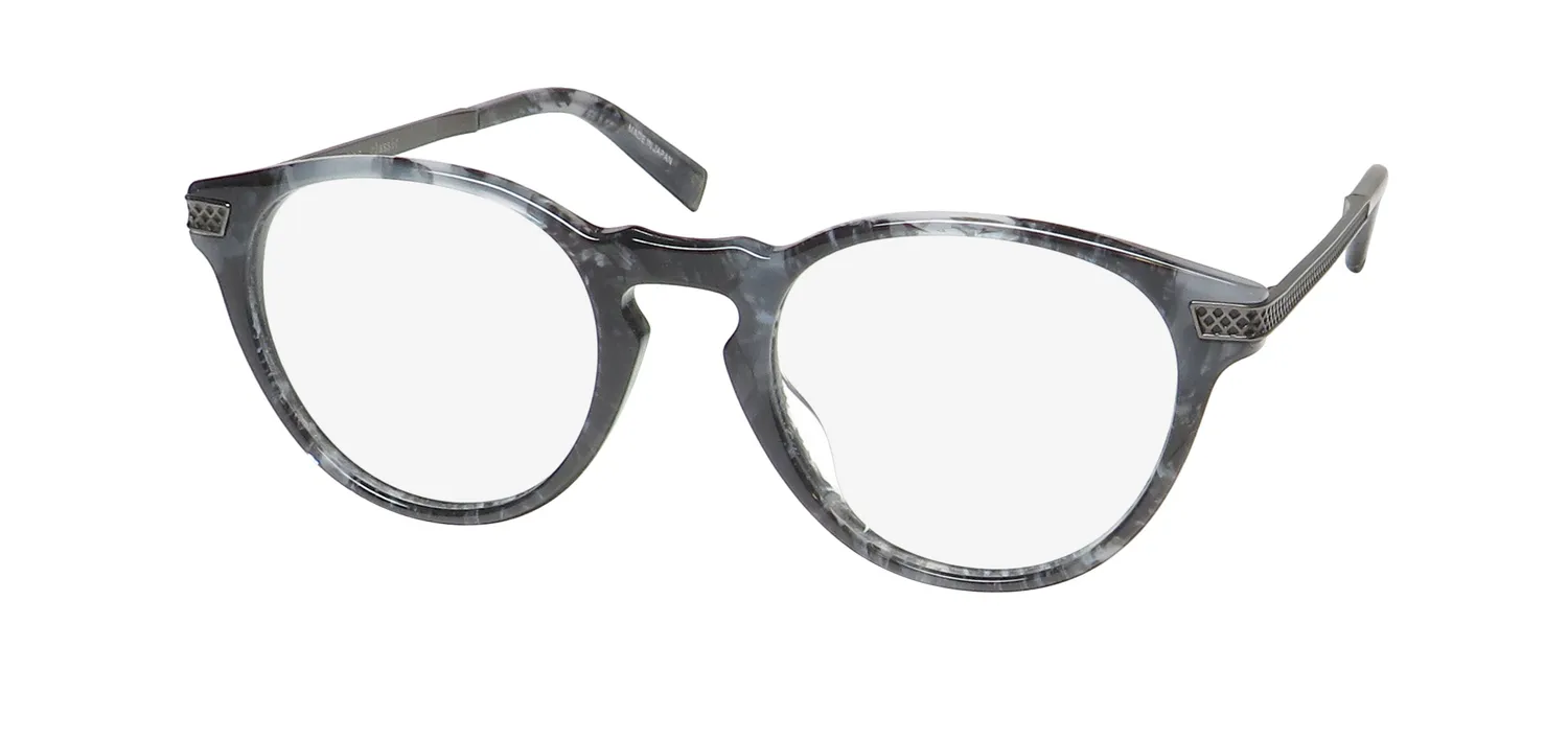 John Varvatos V365 smoke Eyeglasses Smoke 47mm