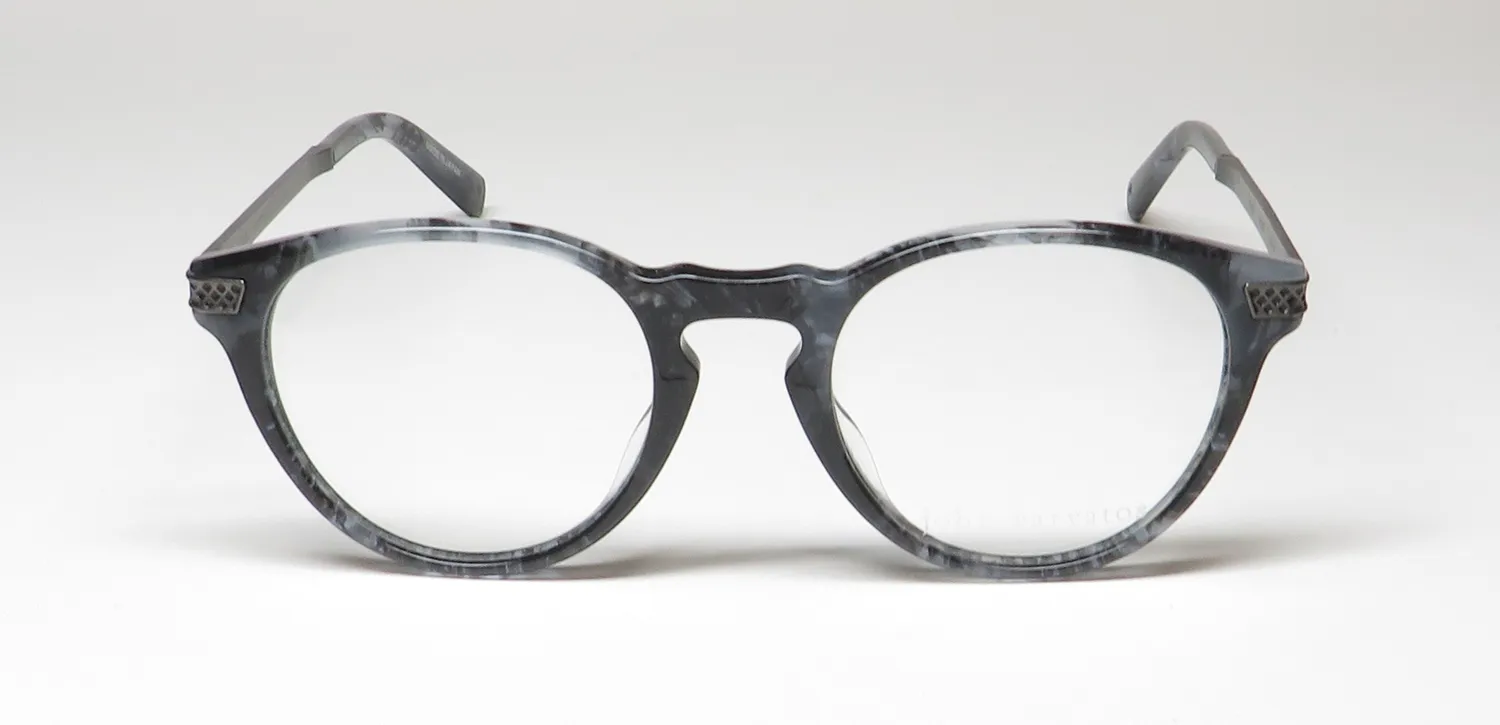 John Varvatos V365 smoke Eyeglasses Smoke 47mm 3