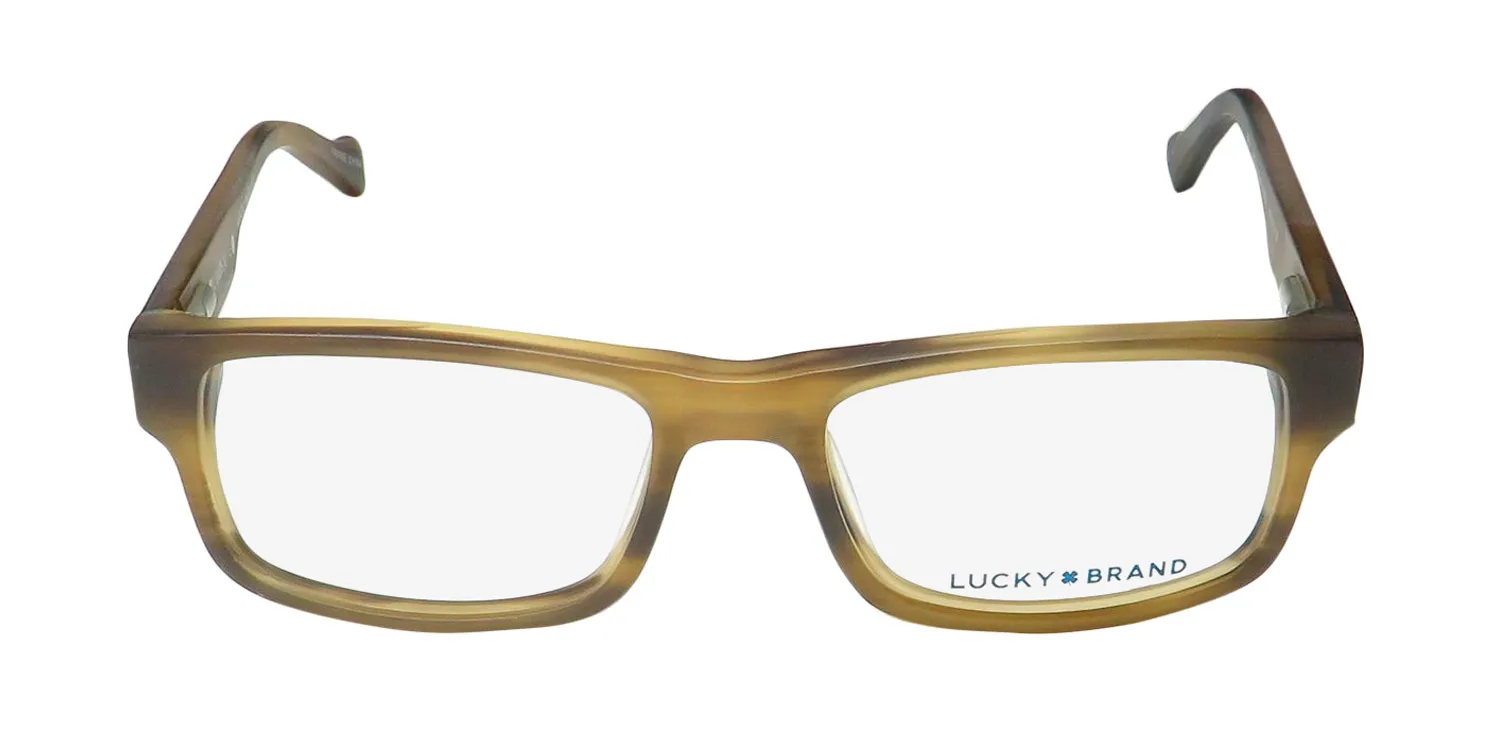 Lucky Brand D804 matte brown horn Eyeglasses Matte Brown Horn 46mm 3