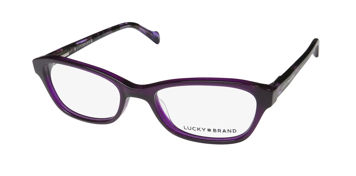 Lucky Brand D706 purple Eyeglasses Purple 46mm