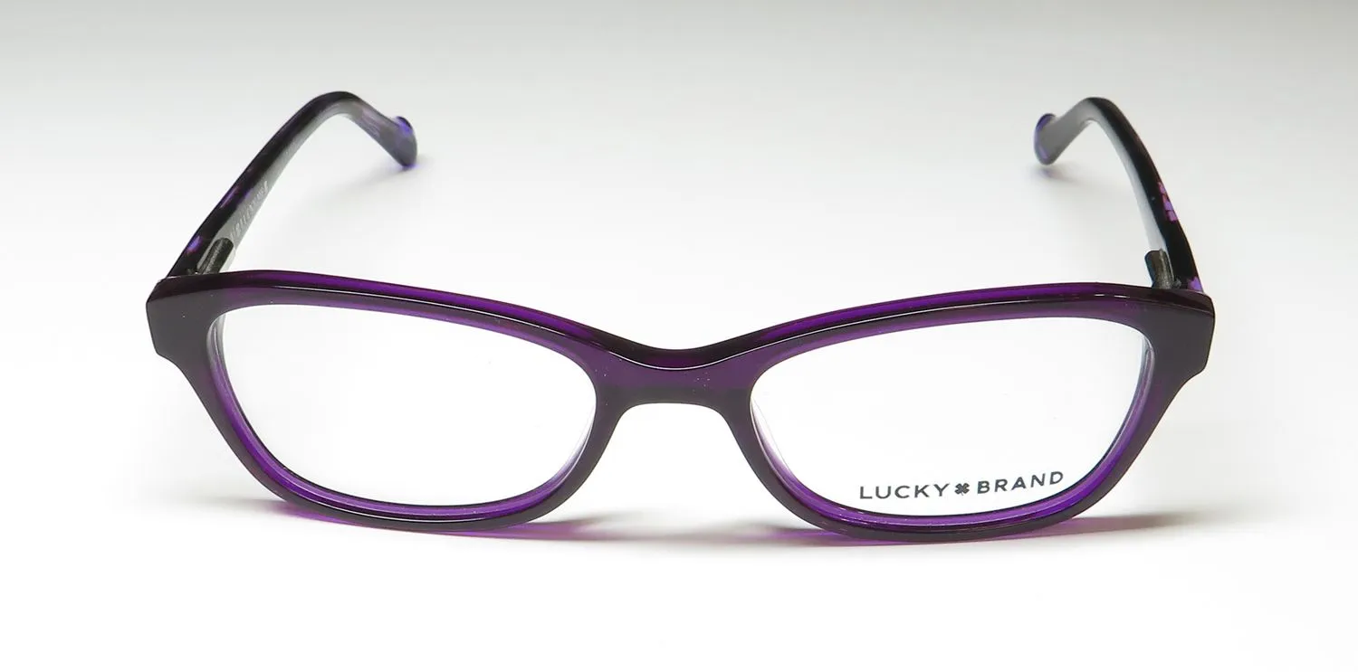 Lucky Brand D706 purple Eyeglasses Purple 46mm 3