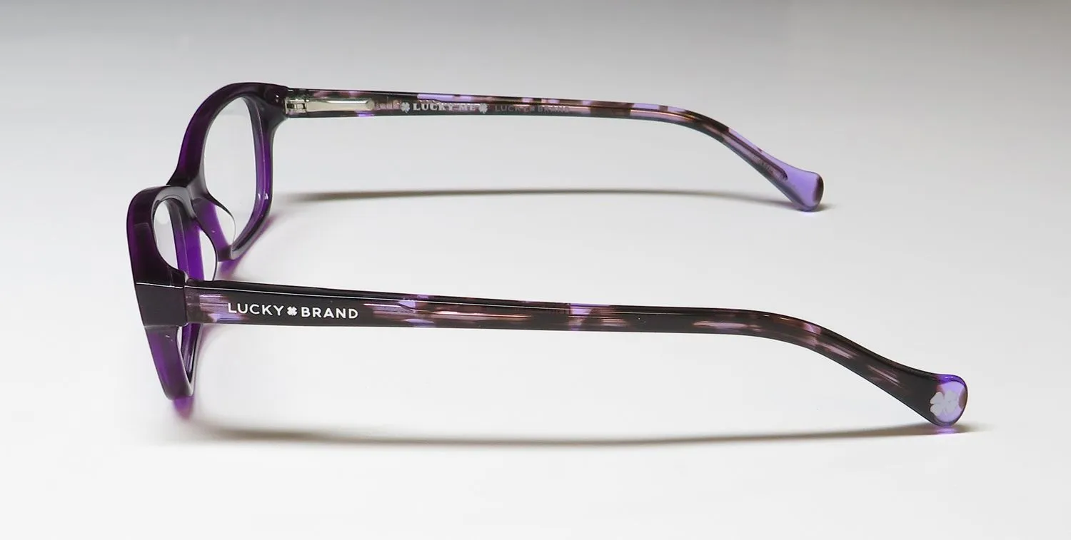 Lucky Brand D706 purple Eyeglasses Purple 46mm 4