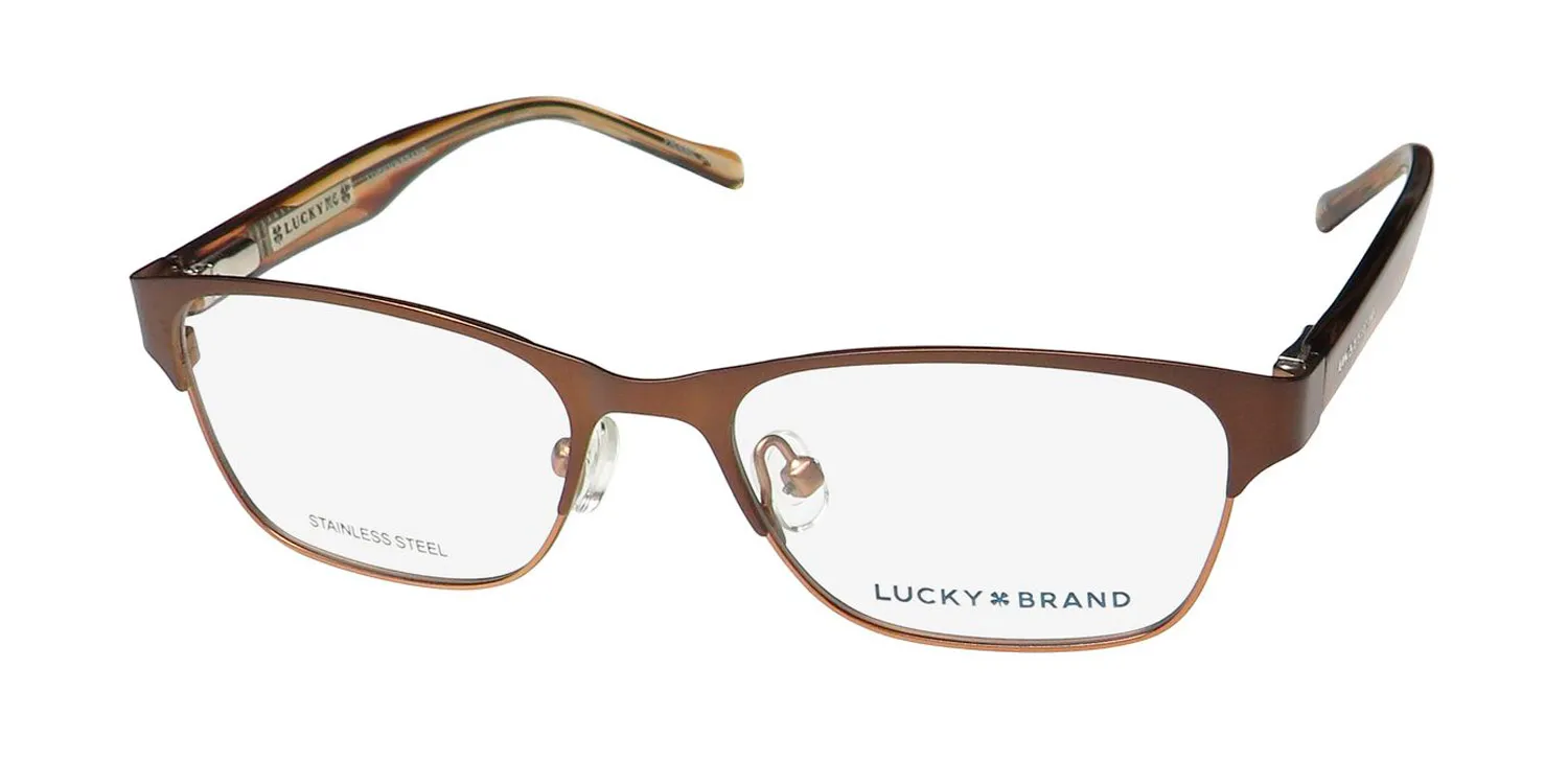 Lucky Brand D707 brown Eyeglasses Brown 46mm