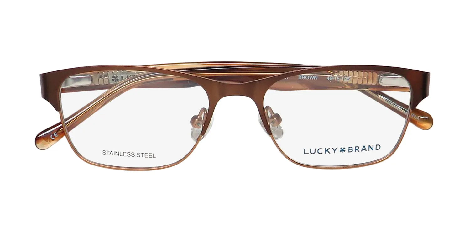Lucky Brand D707 brown Eyeglasses Brown 46mm 2