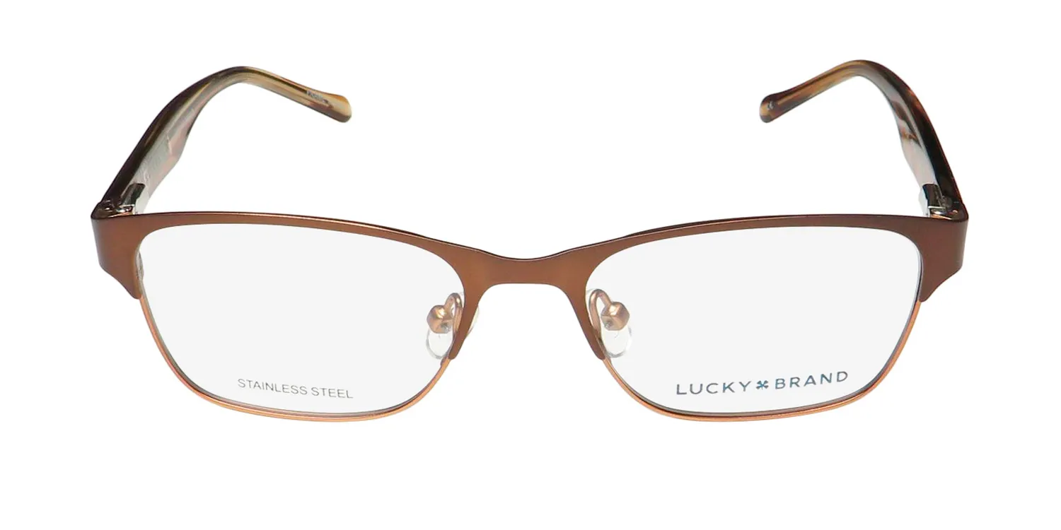 Lucky Brand D707 brown Eyeglasses Brown 46mm 3
