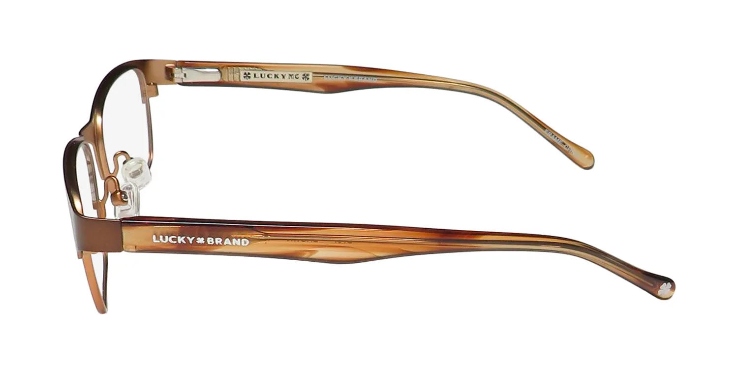 Lucky Brand D707 brown Eyeglasses Brown 46mm 4