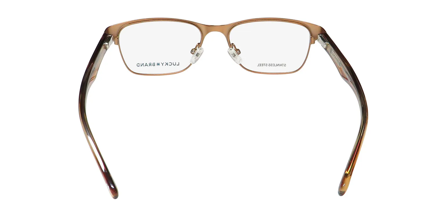 Lucky Brand D707 brown Eyeglasses Brown 46mm 5