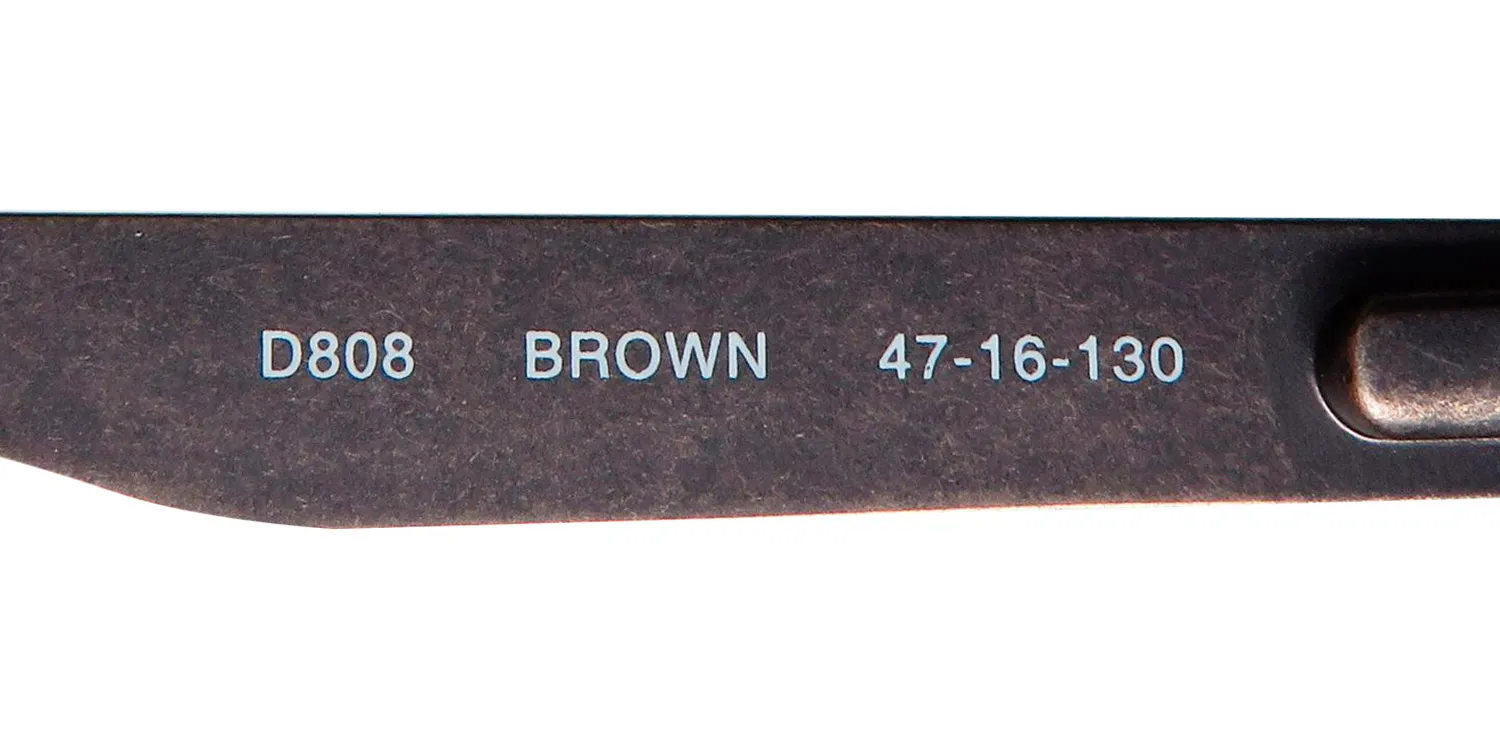 Lucky Brand D808 brown Eyeglasses Brown 47mm 8