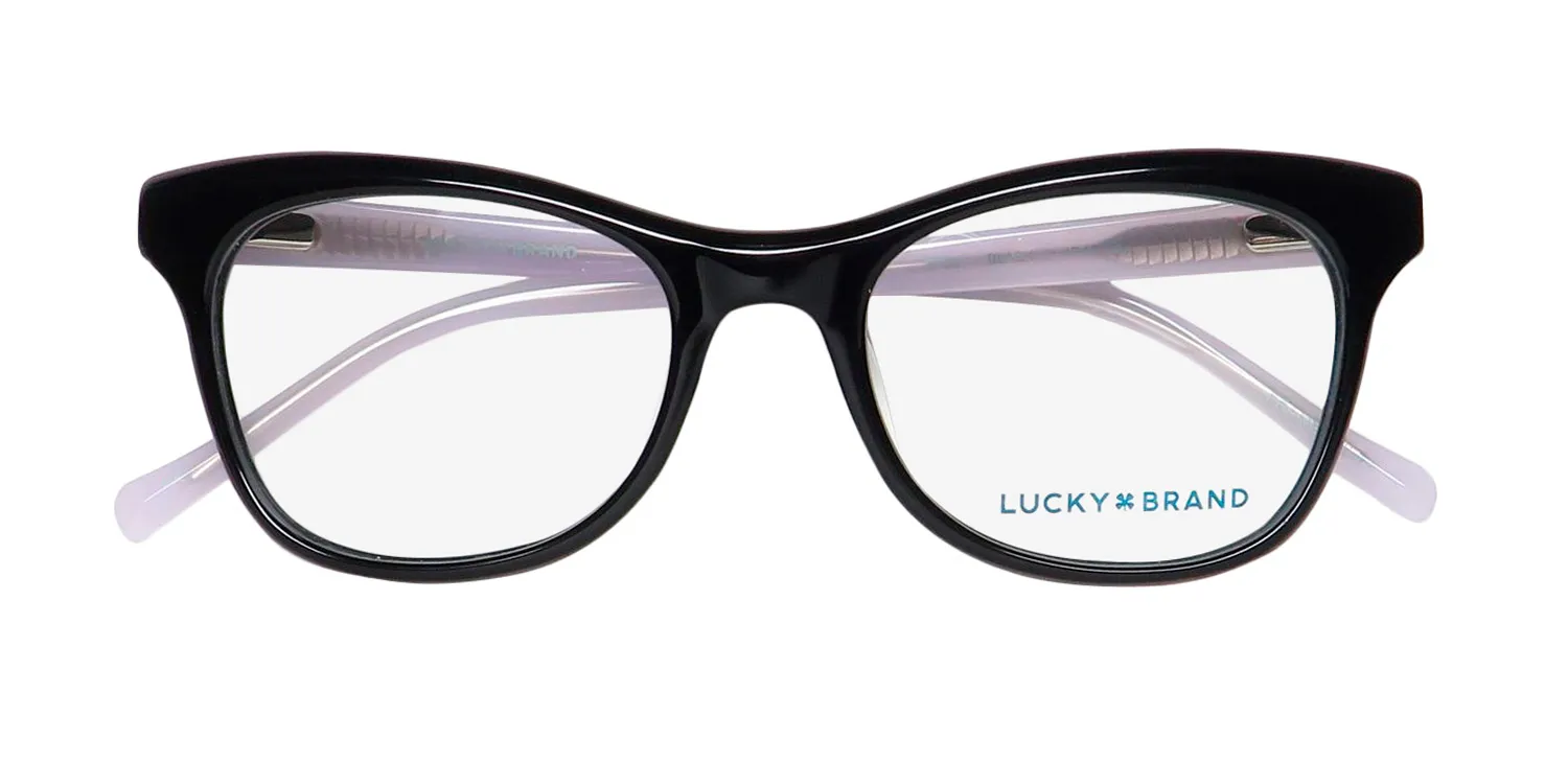 Lucky Brand D708 black Eyeglasses Black 47mm 2