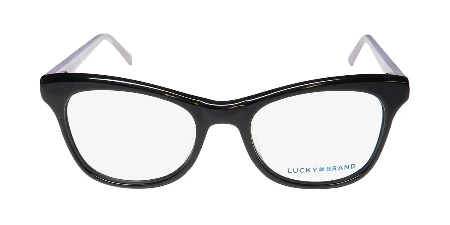 Lucky Brand D708 black Eyeglasses Black 47mm 3