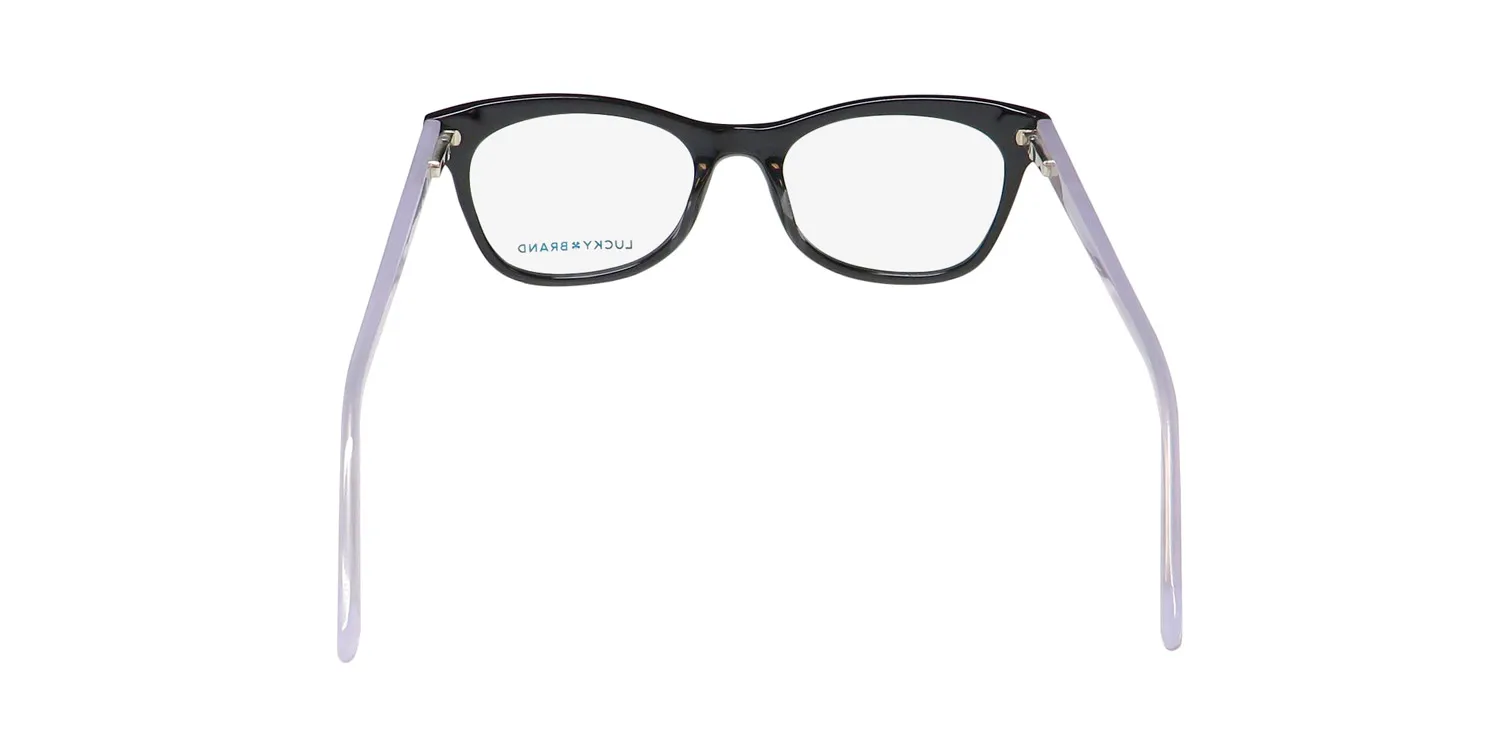 Lucky Brand D708 black Eyeglasses Black 47mm 5