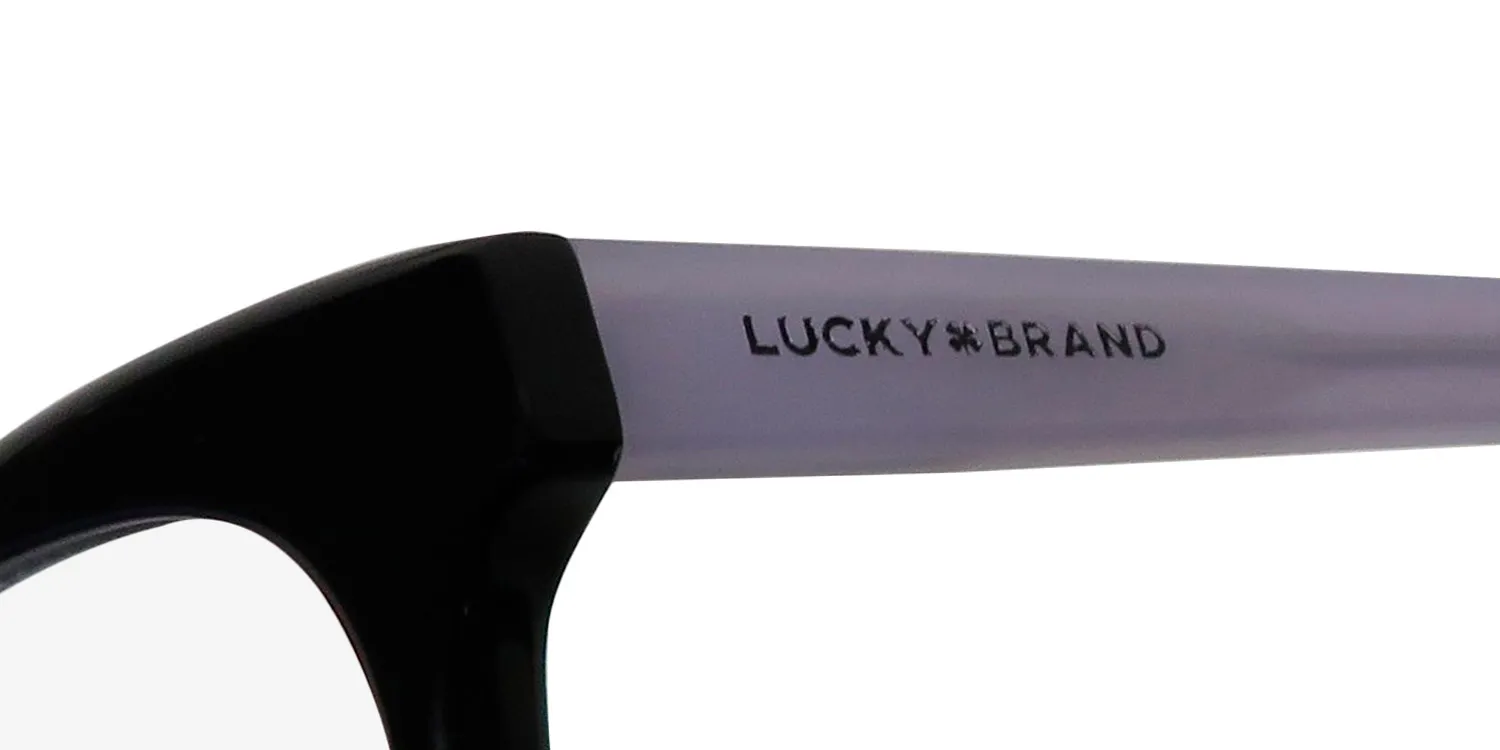 Lucky Brand D708 black Eyeglasses Black 47mm 6