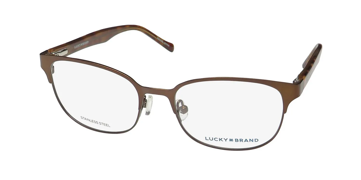 Lucky Brand D709 brown Eyeglasses Brown 48mm
