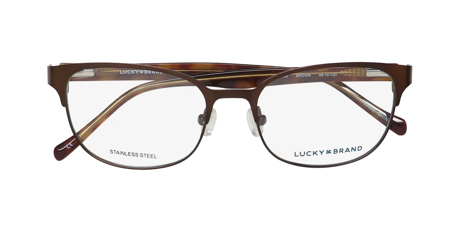 Lucky Brand D709 brown Eyeglasses Brown 48mm 2