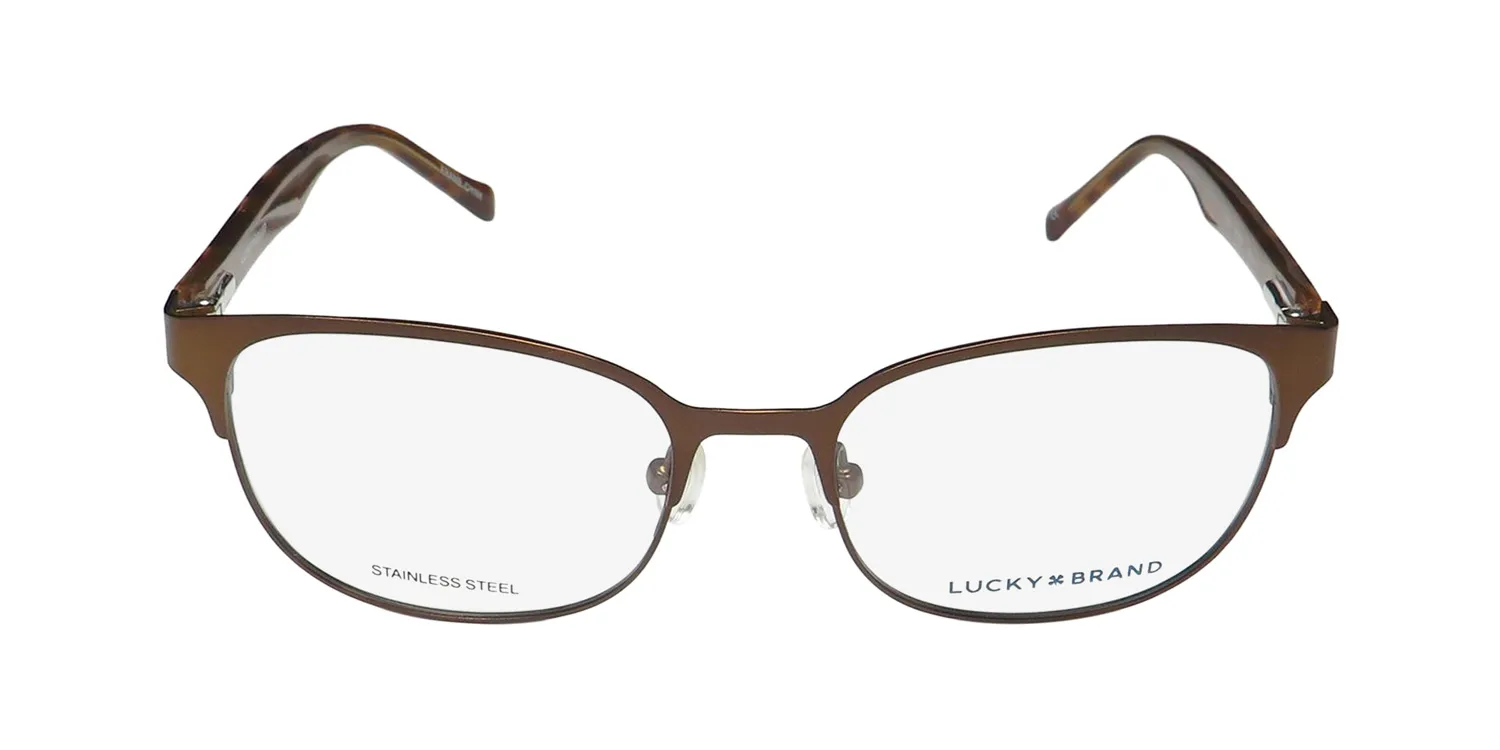 Lucky Brand D709 brown Eyeglasses Brown 48mm 3