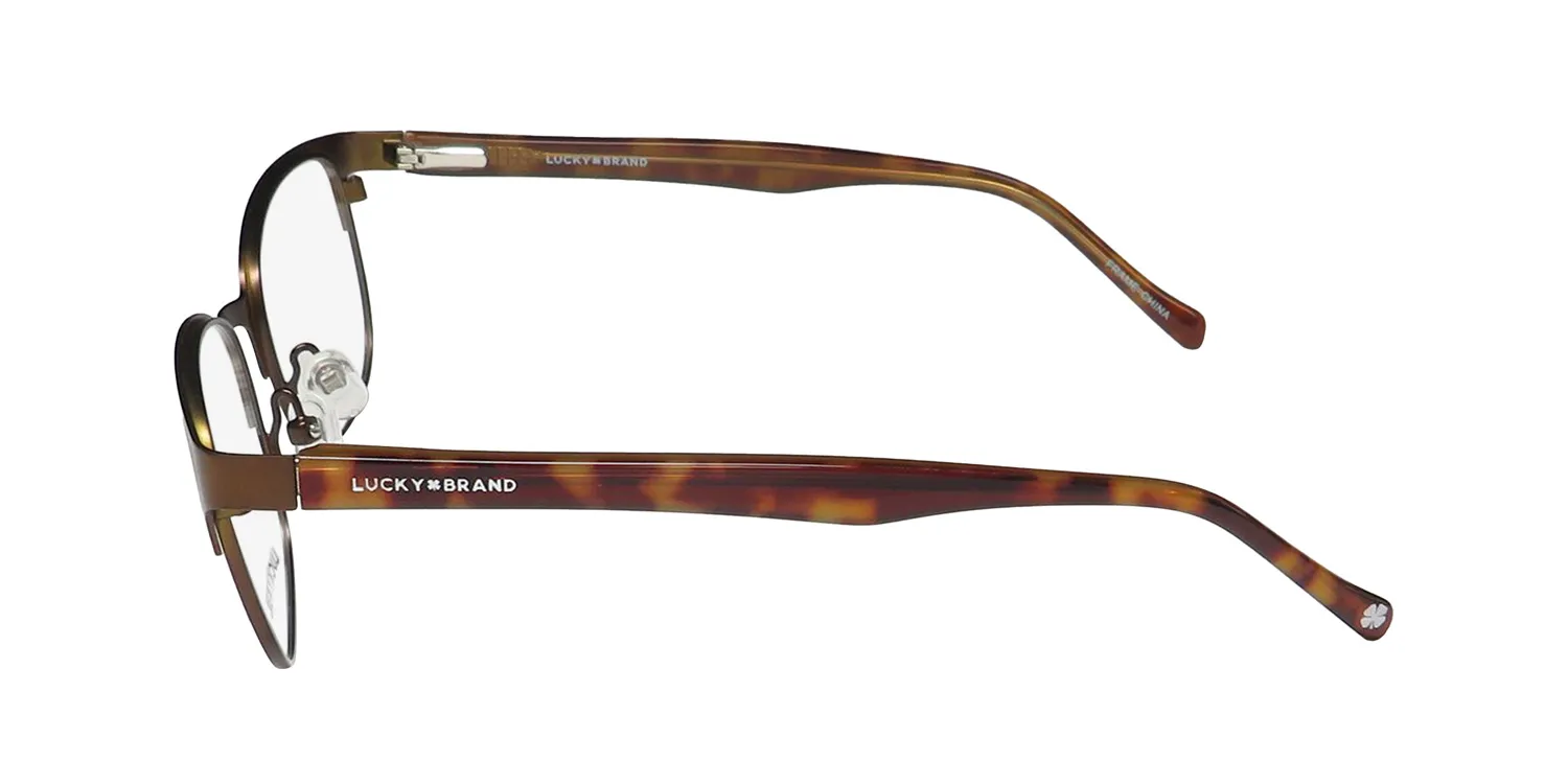 Lucky Brand D709 brown Eyeglasses Brown 48mm 4