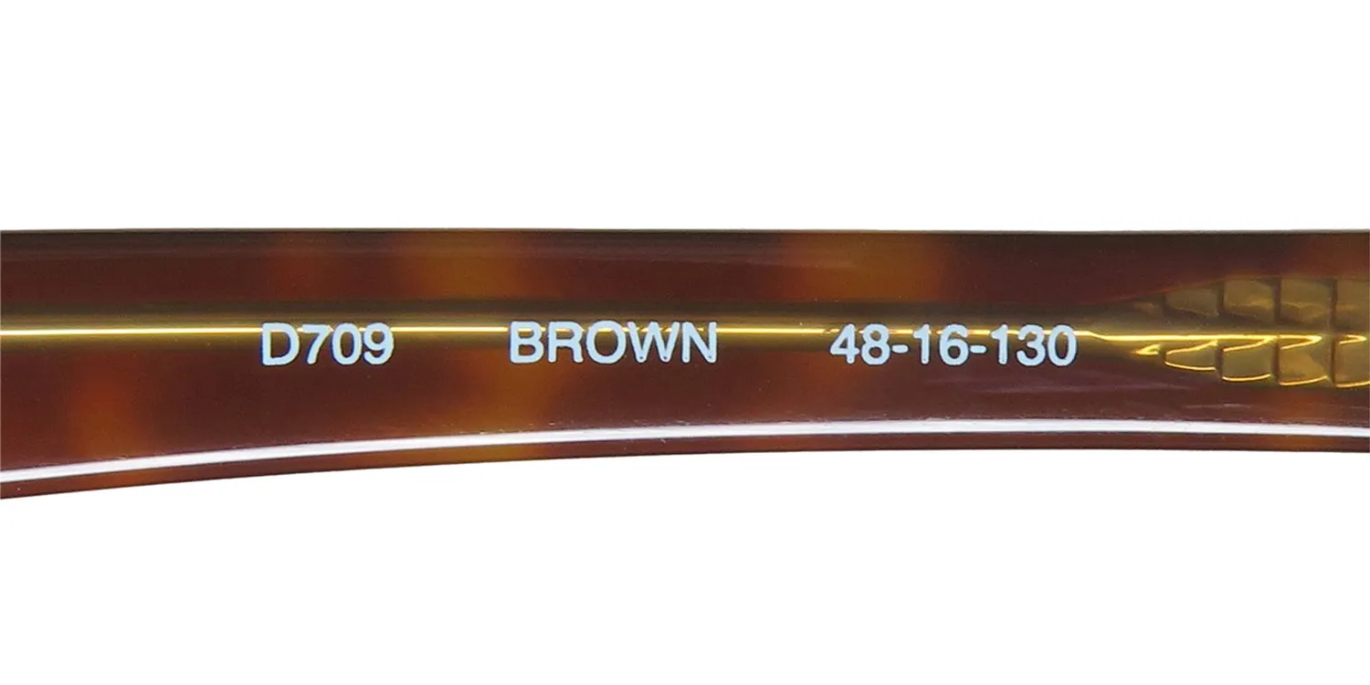 Lucky Brand D709 brown Eyeglasses Brown 48mm 8