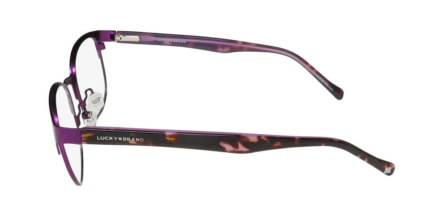 Lucky Brand D709 purple Eyeglasses Purple 48mm 4