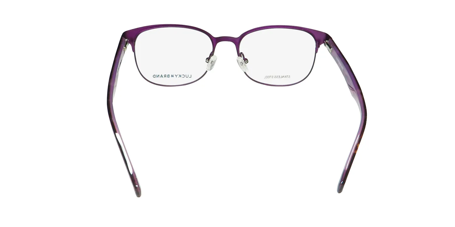 Lucky Brand D709 purple Eyeglasses Purple 48mm 5