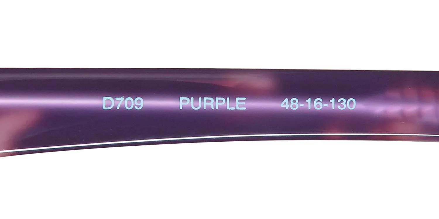 Lucky Brand D709 purple Eyeglasses Purple 48mm 8