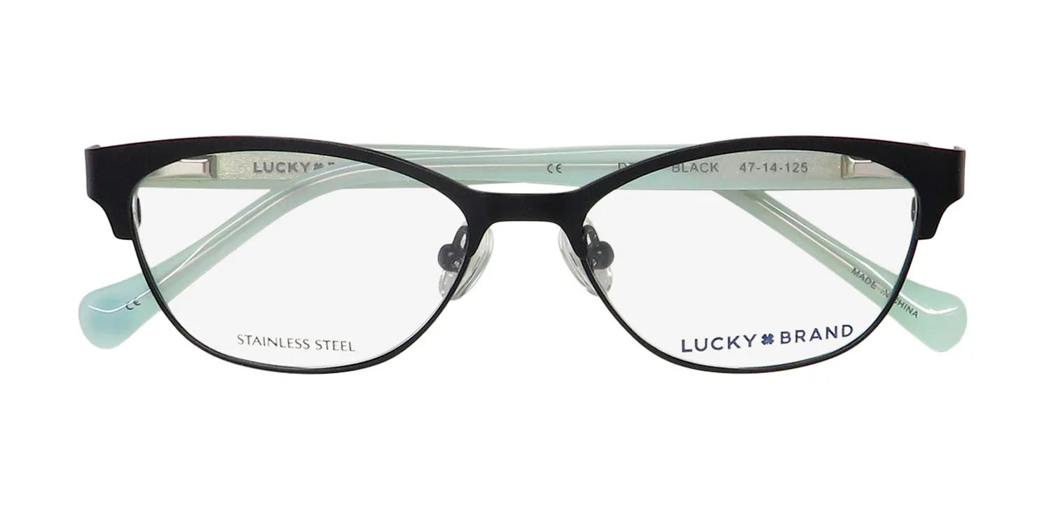 Lucky Brand D710 black Eyeglasses Black 47mm 2