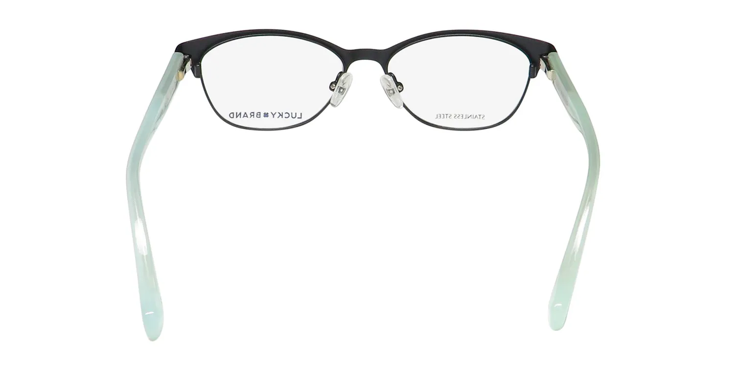 Lucky Brand D710 black Eyeglasses Black 47mm 5