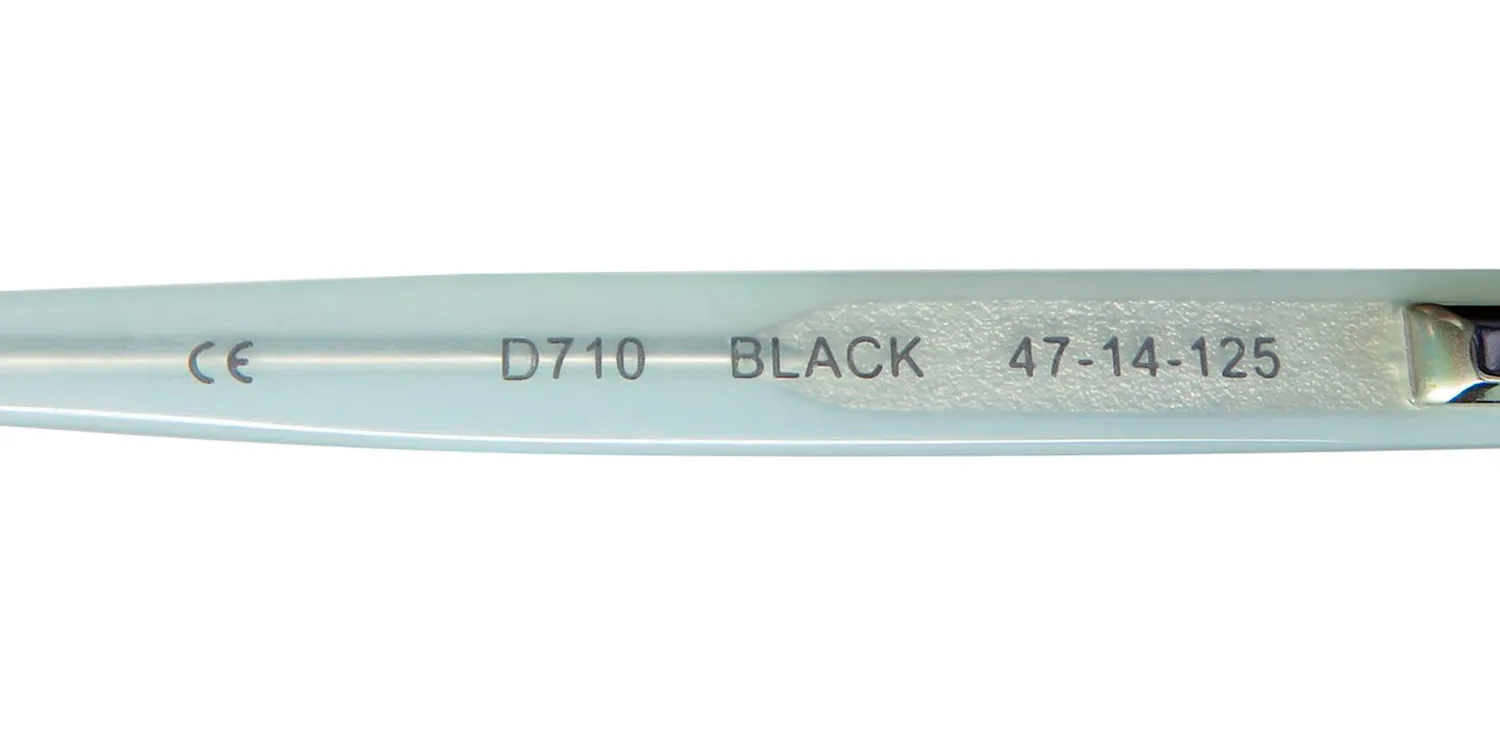 Lucky Brand D710 black Eyeglasses Black 47mm 8