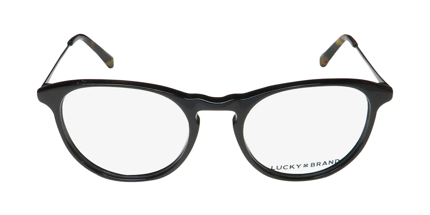 Lucky Brand D405 black Eyeglasses Black 50mm Unisex 3