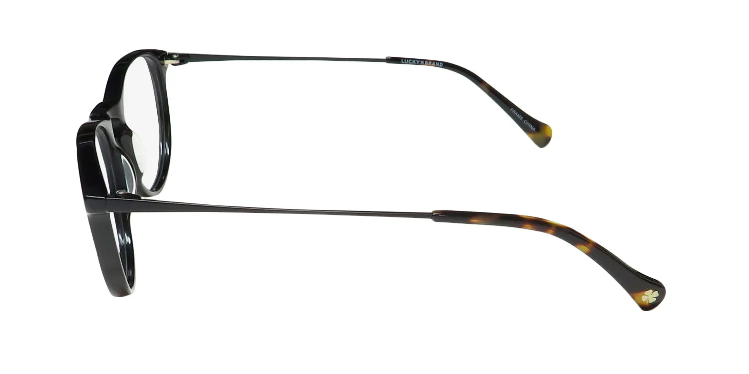 Lucky Brand D405 black Eyeglasses Black 50mm Unisex 4