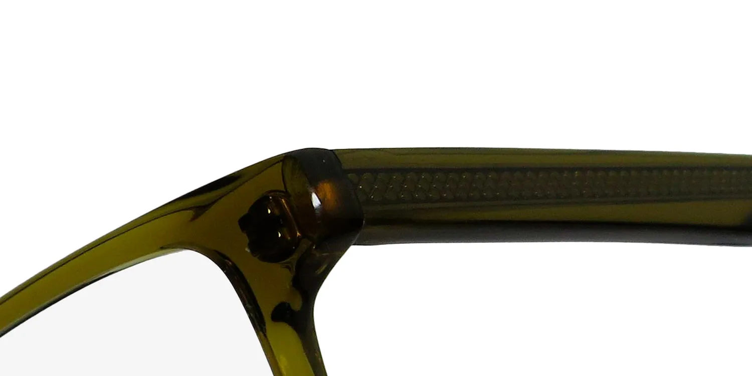 John Varvatos V374 olive Eyeglasses Olive Crystal 55mm 6