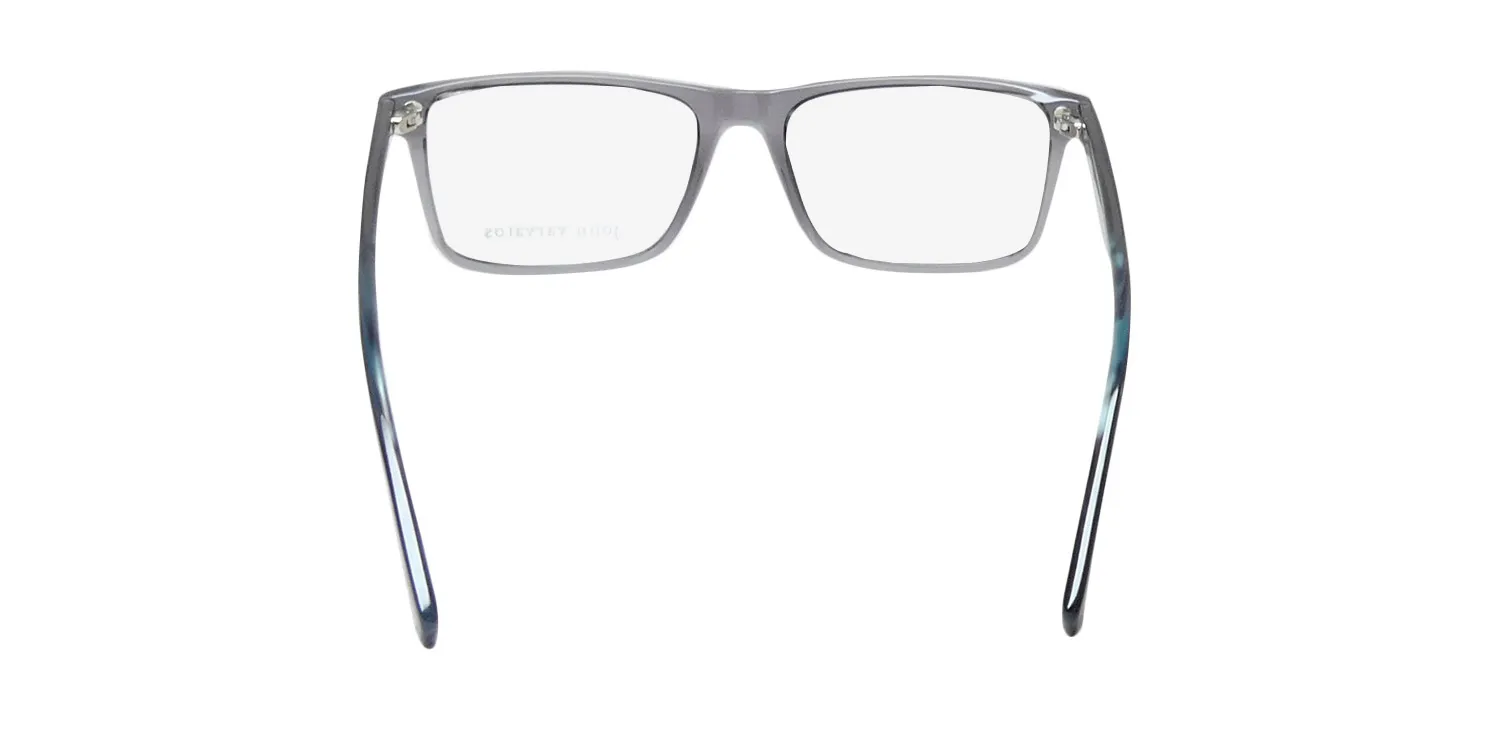 John Varvatos V374 smoke Eyeglasses Smoke Crystal 55mm 5