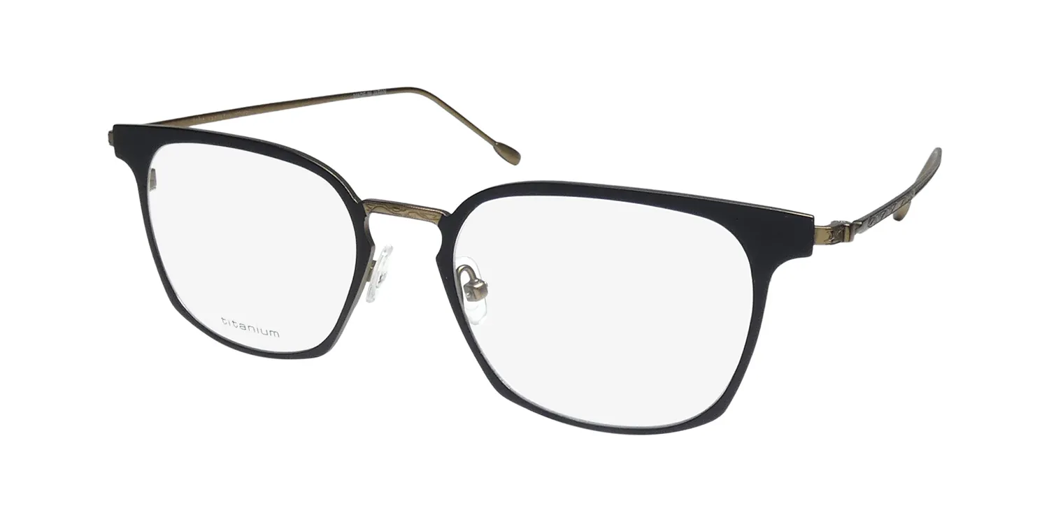 John Varvatos V161 matte black Eyeglasses Matte Black 50mm