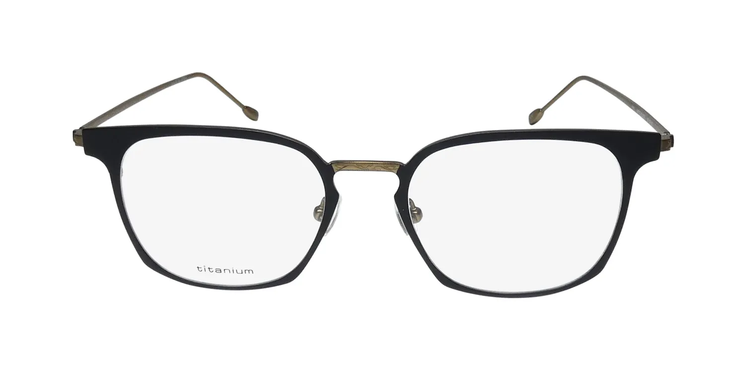 John Varvatos V161 matte black Eyeglasses Matte Black 50mm 3
