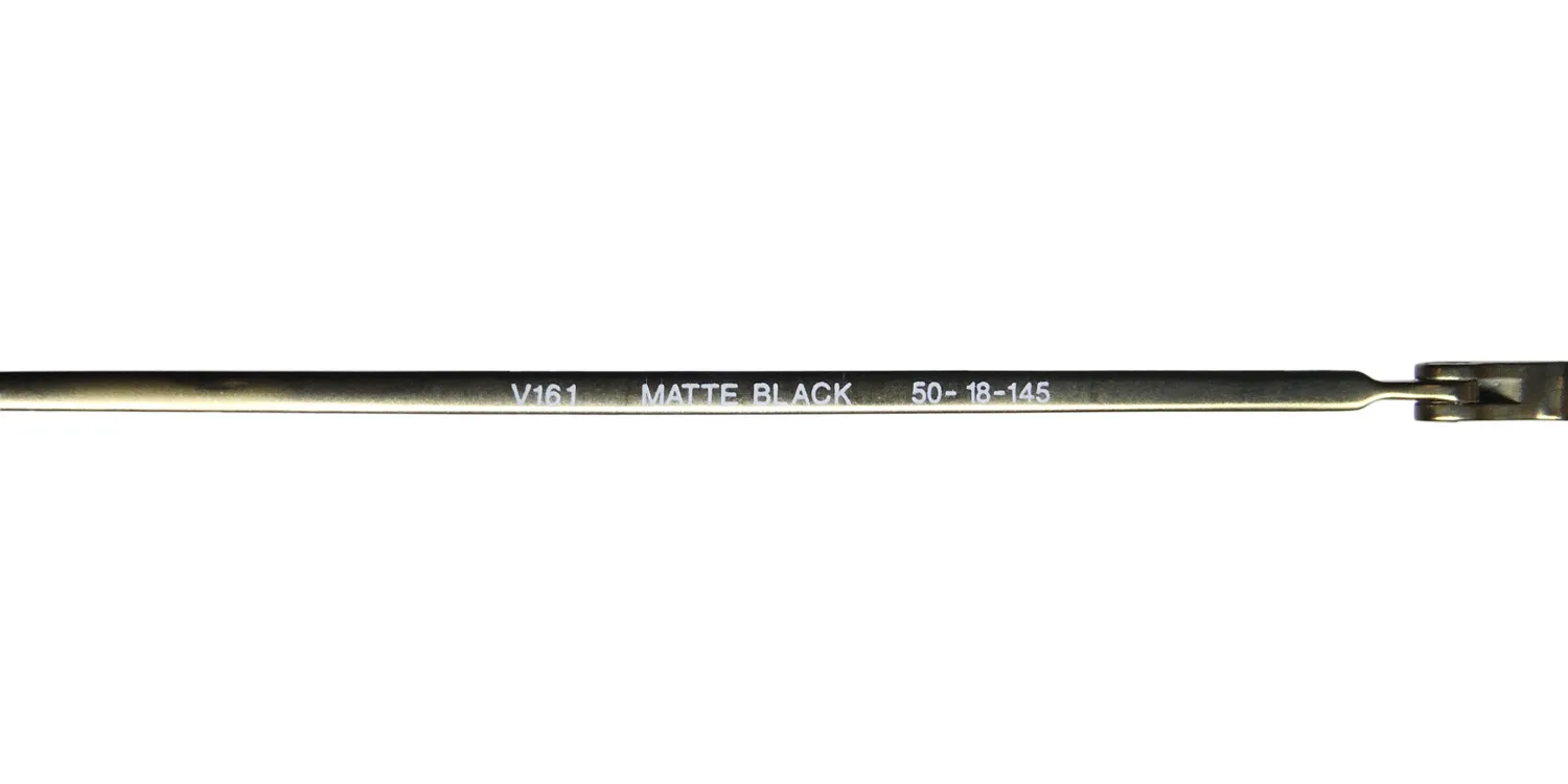 John Varvatos V161 matte black Eyeglasses Matte Black 50mm 8