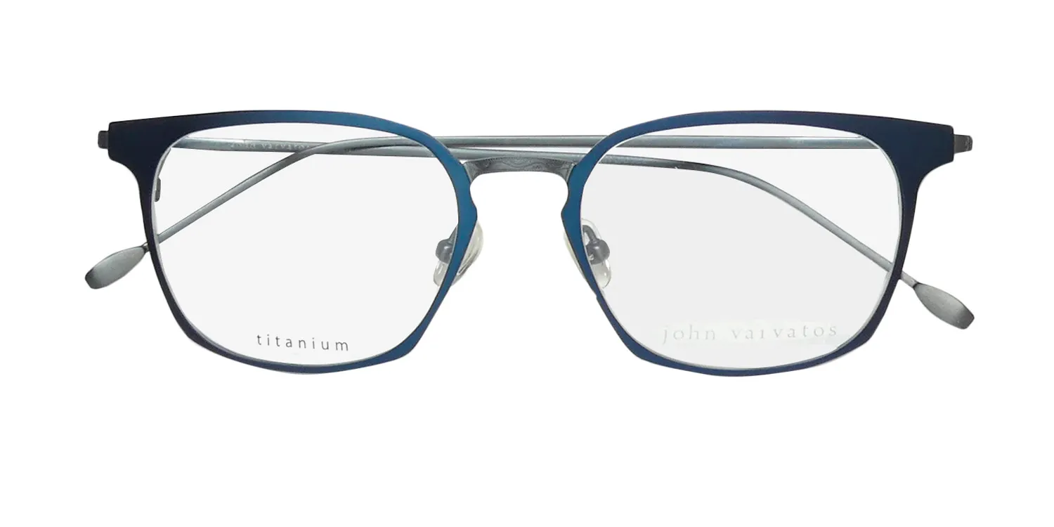 John Varvatos V161 matte navy Eyeglasses Matte Navy 50mm 2