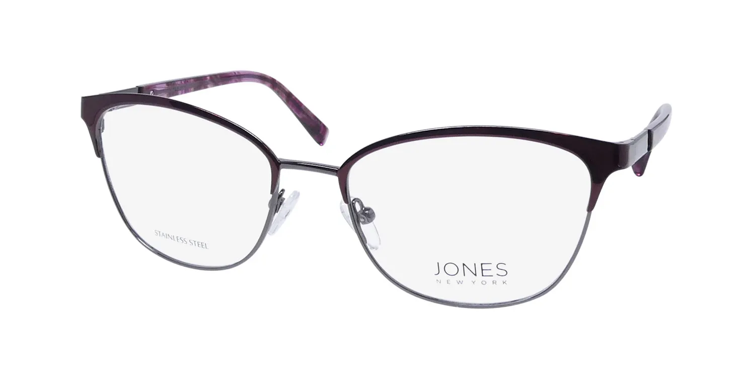 Jones New York J486 burgundy Eyeglasses Burgundy 53mm