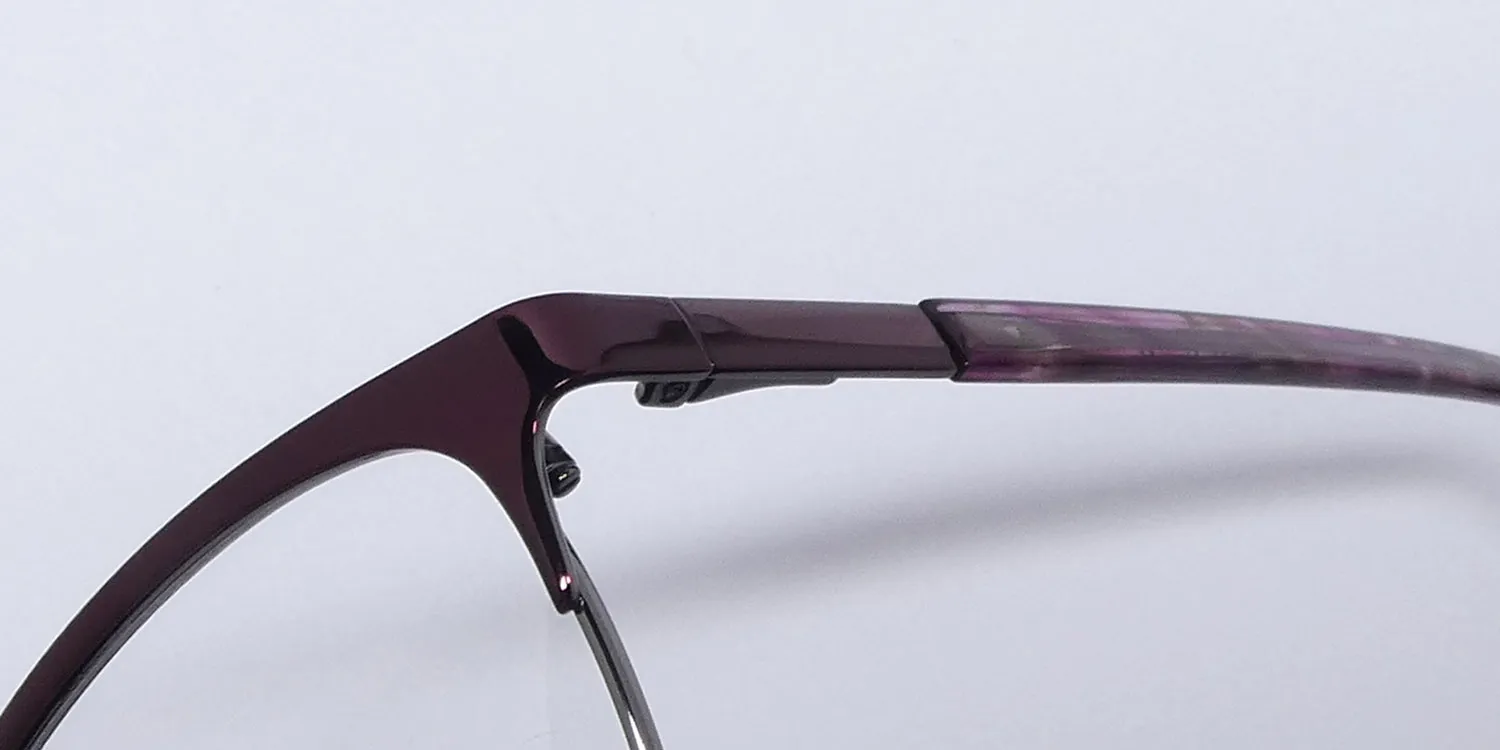 Jones New York J486 burgundy Eyeglasses Burgundy 53mm 6