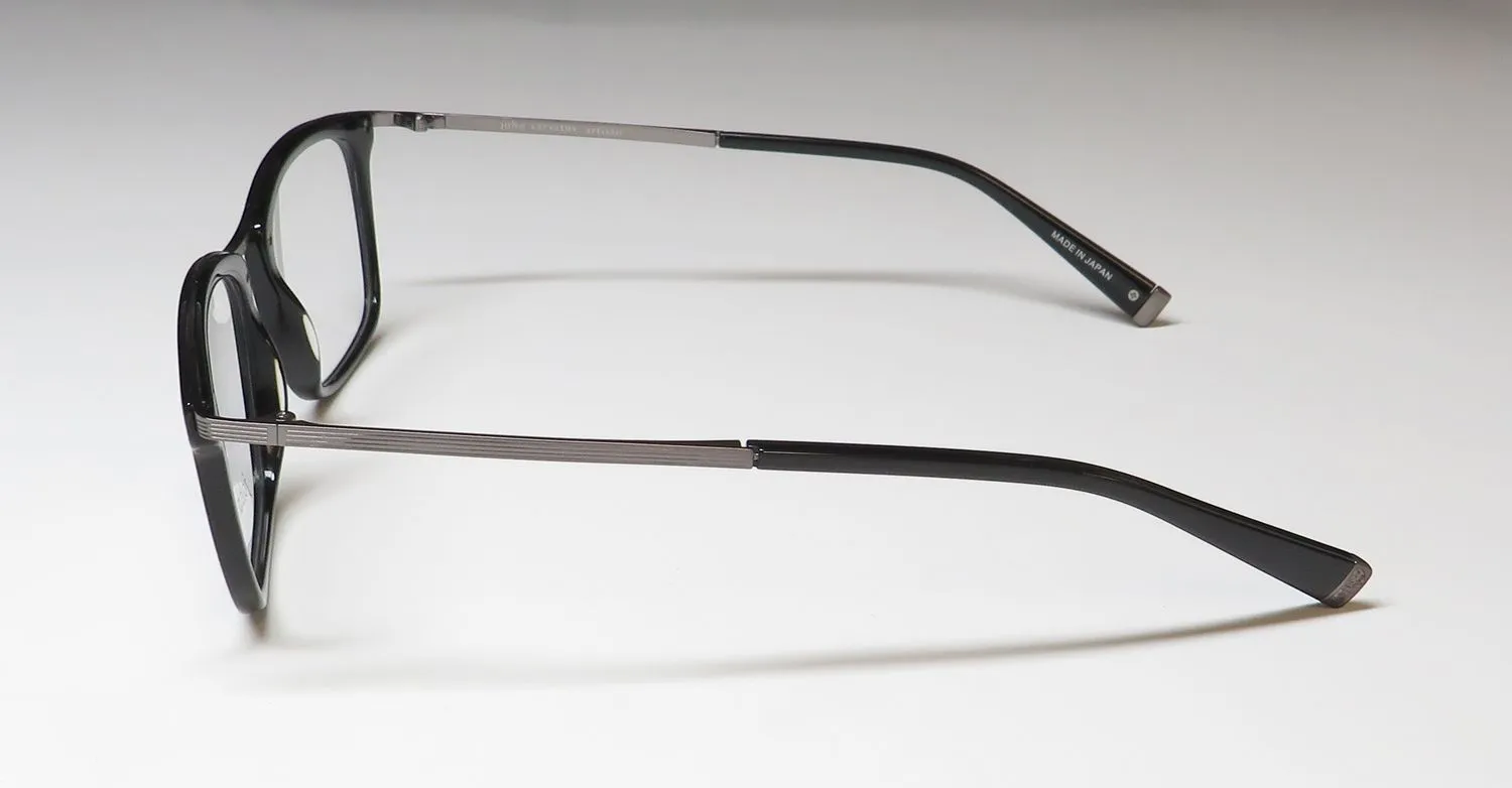 John Varvatos V375 black Eyeglasses Black 53mm 4