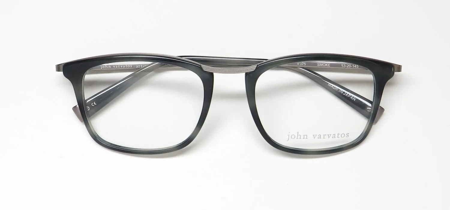 John Varvatos V375 smoke Eyeglasses Smoke 53mm 2