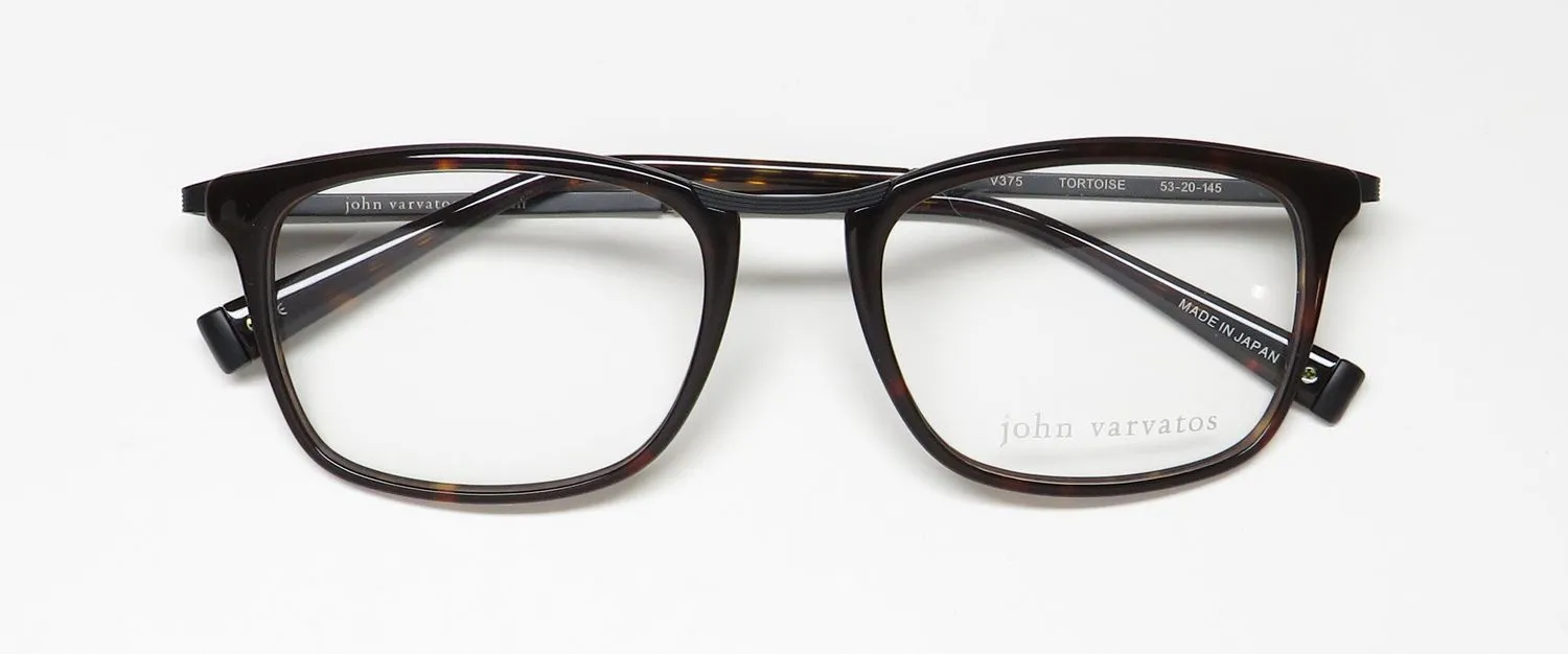 John Varvatos V375 tortoise Eyeglasses Tortoise 53mm 2