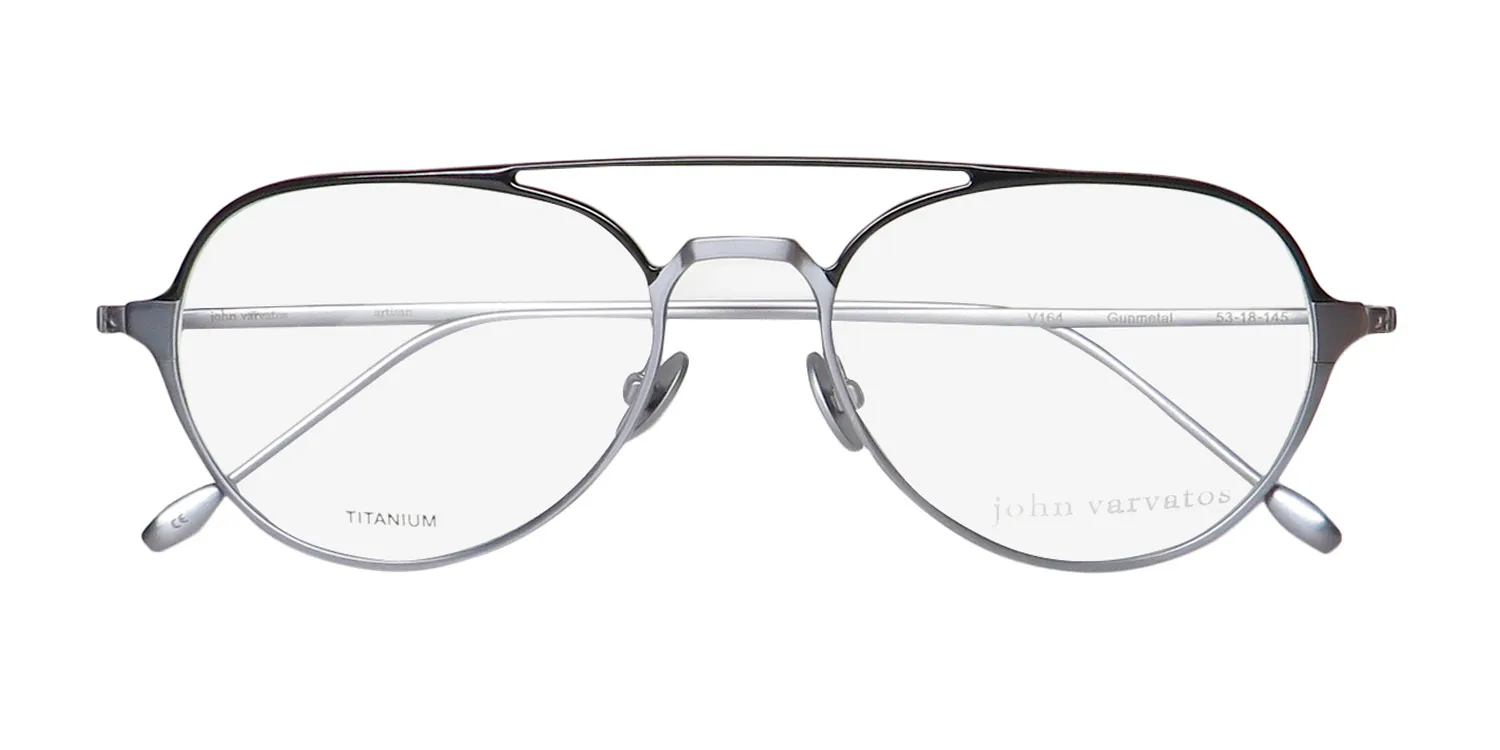 John Varvatos V164 gunmetal Eyeglasses Gunmetal 53mm 2