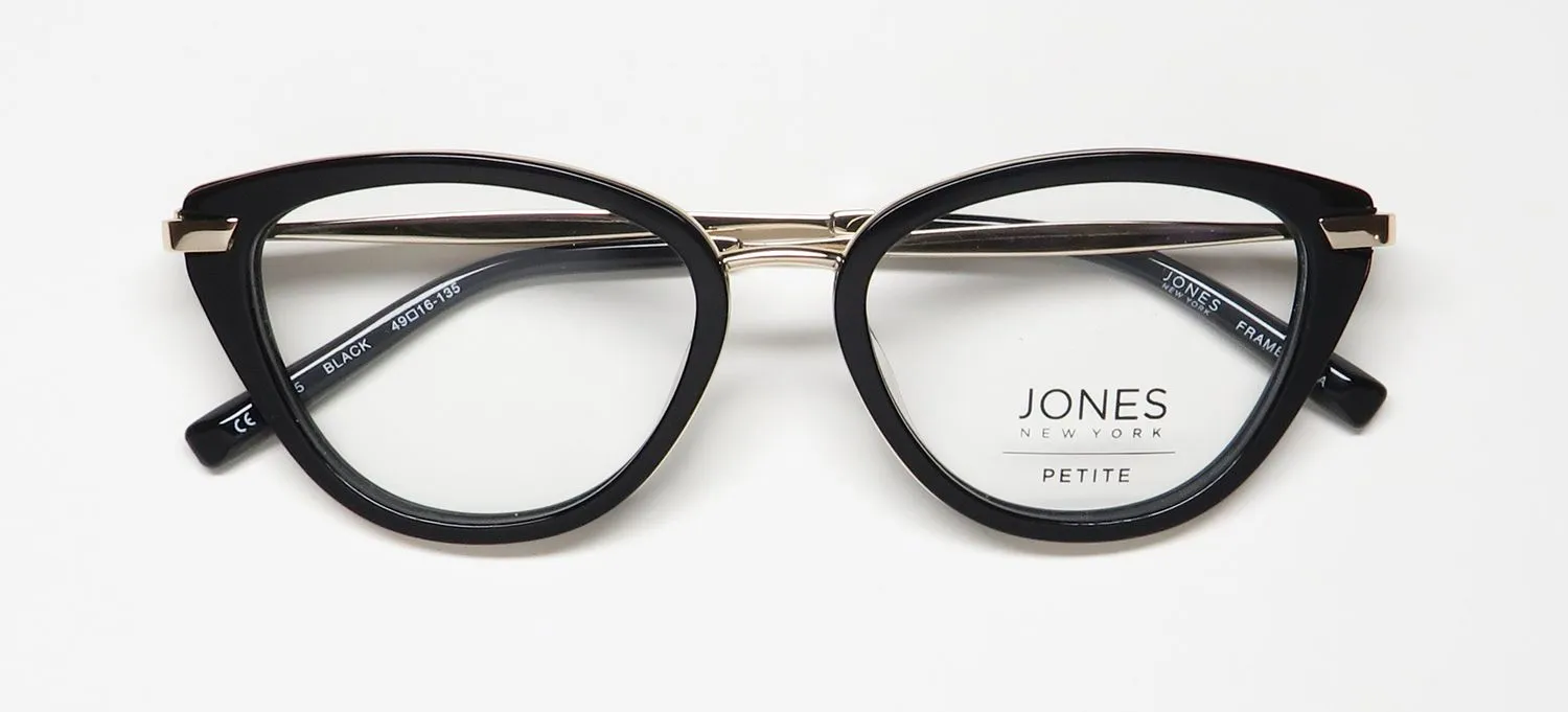 Jones New York J235 Petite black Eyeglasses Black 49mm 2